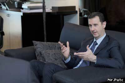 Интервью президента Башшара Аль-Асада российской газете “Известия”
